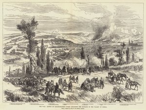 La guerra, battaglia di Karahassankoi, i turchi attaccano i russi nella valle di Kizila